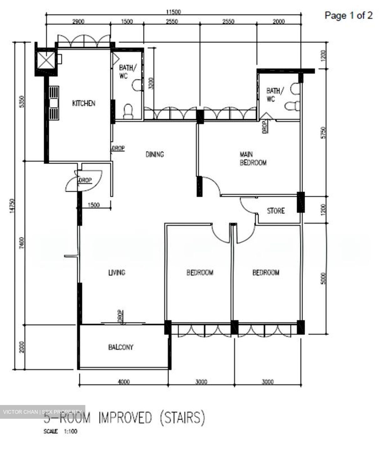 Blk 711 Bedok Reservoir Garden (Bedok), HDB 5 Rooms #575101551